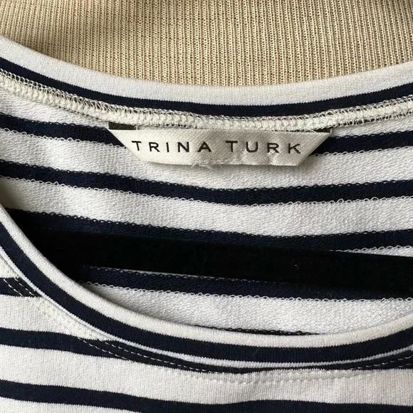 Trina Turk crop top size large - Picture 4 of 8